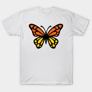 Pretty Butterfly Emoticon T-Shirt